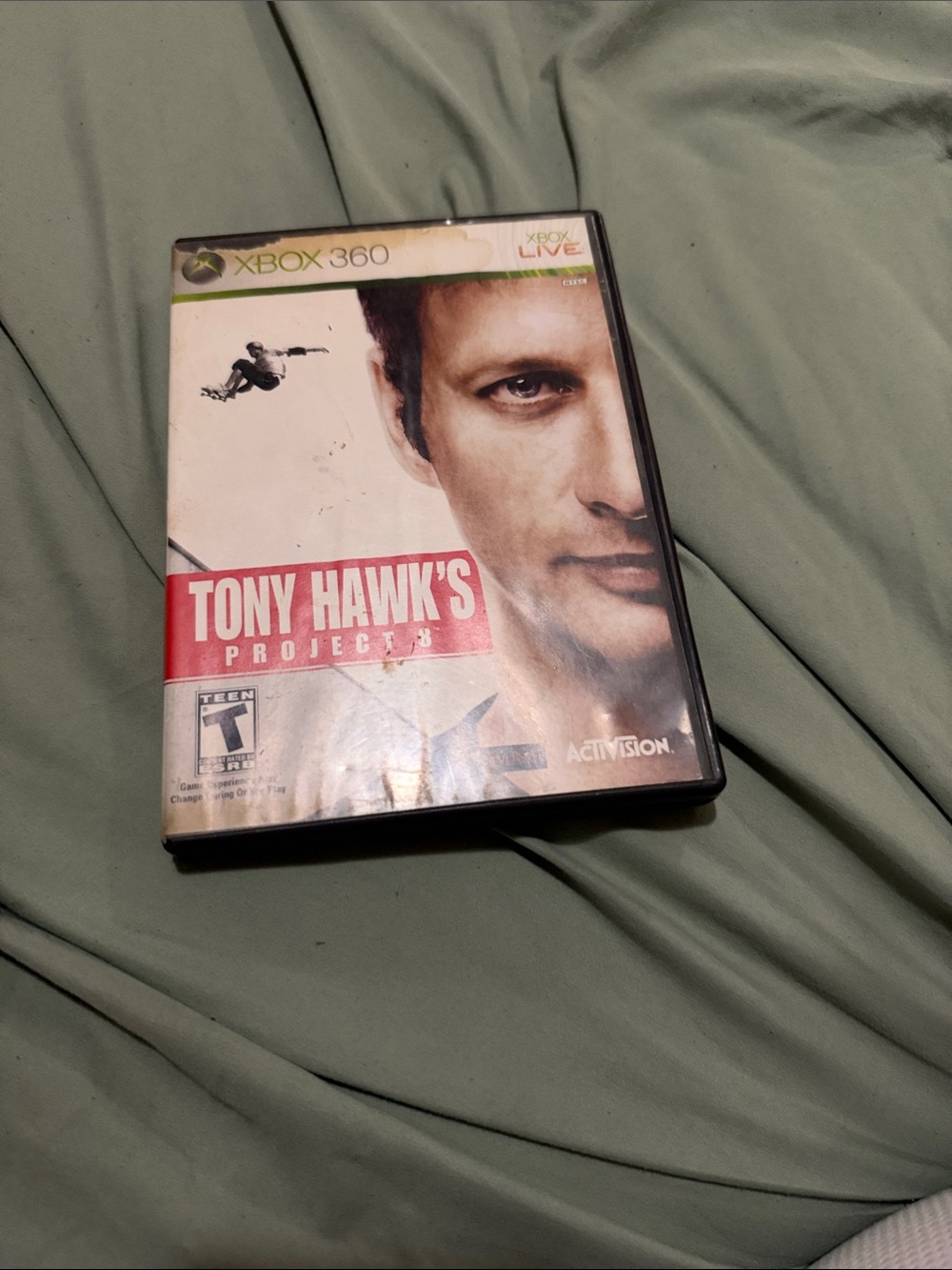Tony Hawk's Project 8 Xbox 360 Game - White / Black